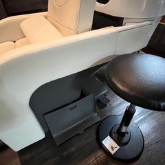 美品 タカラベルモント 美容室 美容院 カットチェア シャンプーチェア ＋シャンプー台 セット YUME ixi サイドチェア付き