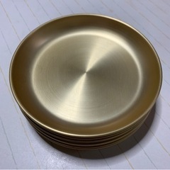 【レトロ】アルミ皿(15cm)TAMOTSU