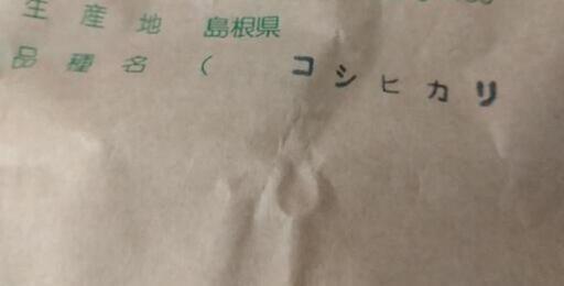 コシヒカリ　残り1体