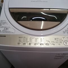 （東芝）　全自動洗濯機６.０ｋｇ　２０２０年製　AW-6G8　　...