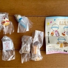 大人の手土産ミニチュアコレクション近江屋洋菓子店のガチャガチャ6点