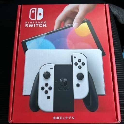(中古美品)Nintendo Switch有機ELモデル　ホワイト5/4まで\n