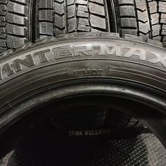 DUNLOP WINTER MAXX WM01 215/55R17 17インチ スタッドレス 4本 バリ溝 ヴェゼル オデッセイ ジューク等　(KTN042)