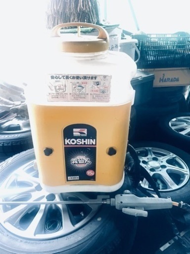 噴霧器 工進 KK-15背負い式 電動 充電式 15噴霧器