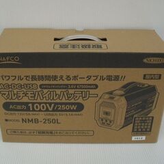 ナフコ 日動工業 67500mAh マルチモバイルバッテリー NMB-250L