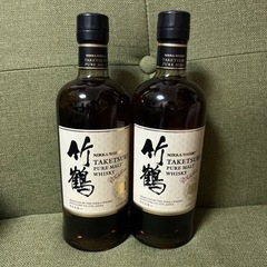 【ネット決済・配送可】2本セット　竹鶴　ウイスキー　ニッカ