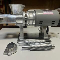 鈴木糧食研究所　スズキ ジュース マシン 業務用 ジューサー　ステンレスギア仕様 100V