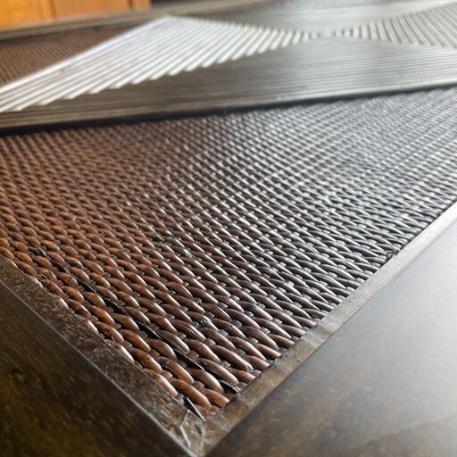 取りに来てくれる方 限定）こたつ 木製ローテーブル ガラスの天板