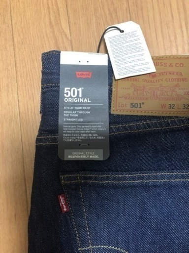 新品未使用リーバイス501   w32 L32