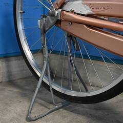 【完売御礼】整備済 ブリヂストン 超軽量26型 ギアなし アルミーユ  中古自転車 婦人車 ピンク色 