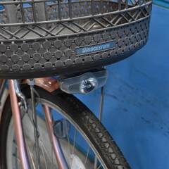 【完売御礼】整備済 ブリヂストン 超軽量26型 ギアなし アルミーユ  中古自転車 婦人車 ピンク色 