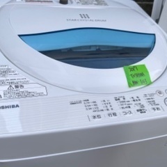 🟧洗濯機13 TOSHIBA 2017年製 5kg 大阪府内全域...