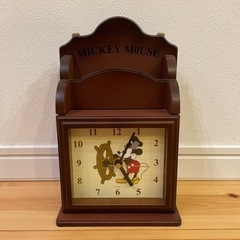 ミッキーマウス置き時計