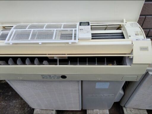 シャープ中古エアコン標準設置込み (リピーター設置済み