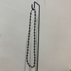 ヘマタイトのネックレス（約50cm）