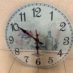 ジャンク品　装飾掛け時計