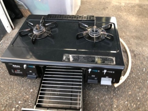 福岡市内配送無料 都市ガス Paloma(パロマ) ガステーブル 水あり片面