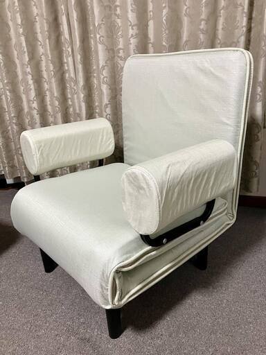 新品シングル・ソファベッド（薄いグリーン）