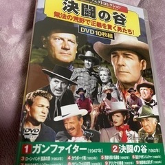 中古DVD   10枚組　西部劇　決闘の谷
