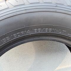 DUNLOP 155/80/r14 2023年製 SP175L 4本