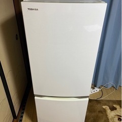 ほぼ新品未使用✨東芝ノンフロン冷凍冷蔵庫2018年:型名GR-M15BS（W）家電 キッチン家電 冷蔵庫