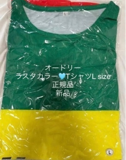 【今週8,000円】 【未使用】『オードリーラスタカラーTシャツL size』