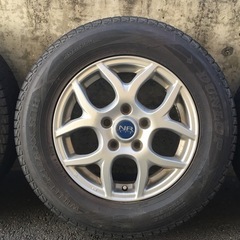 スタッドレス 2018年49週製造 175/80R15 バリ山 パジェロミニ テリオスキッド