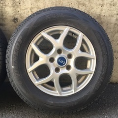 スタッドレス 2018年49週製造 175/80R15 バリ山 パジェロミニ テリオスキッド