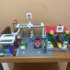 LEGO ガソリンスタンド