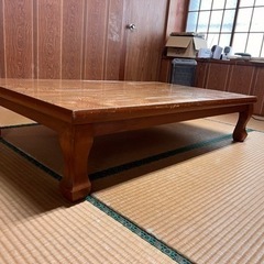 家具 床の間のテーブル