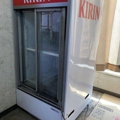 KIRINショーケース　冷蔵庫　昭和　レトロ　アンティーク