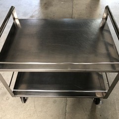 キャスター付作業台　配膳車　移動式作業台