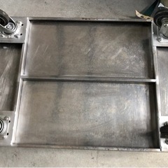 キャスター付作業台　配膳車　移動式作業台