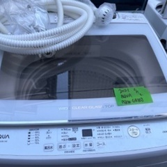 🟧洗濯機41 AQUA 2021年製【8kg インバーター】大阪...