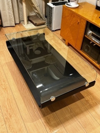 美品】大塚家具 センターテーブル ミラージュ Mirage｜Dining Table