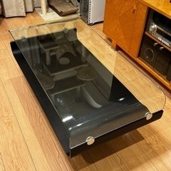 美品】大塚家具 センターテーブル ミラージュ