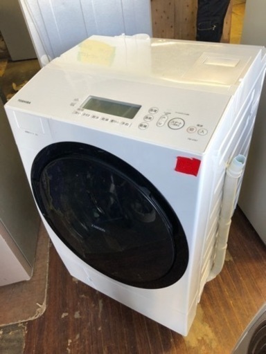 北九州市内配送無料　保証付き 2018年式　TW-117A7L-W ドラム式洗濯乾燥機 ZABOON（ザブーン） グランホワイト [洗濯11.0kg /乾燥7.0kg /ヒートポンプ乾燥 /左開き]