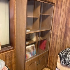 昭和レトロな書棚