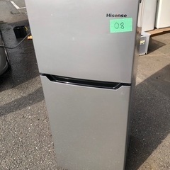 北九州市内配送無料　保証付き HR-B12AS 冷蔵庫 シルバー [2ドア /右開きタイプ /120L]