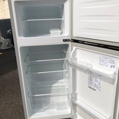 北九州市内配送無料　保証付き HR-B12AS 冷蔵庫 シルバー [2ドア /右開きタイプ /120L]