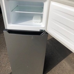 北九州市内配送無料　保証付き HR-B12AS 冷蔵庫 シルバー [2ドア /右開きタイプ /120L]