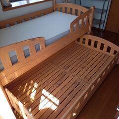親子ベッド　二段ベッド　シングルサイズ