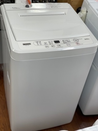 送料・設置込み　洗濯機　6kg. ヤマダ　2021年