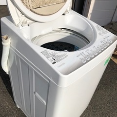 北九州市内配送無料　保証付き 東芝 7.0kg 全自動洗濯機　グランホワイトTOSHIBA AW-7G2-W
