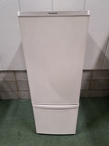 Panasonic パナソニック 2ドア ノンフロン冷凍冷蔵庫 168L（冷蔵124L、冷凍44L） NR-B17DW-W ホワイト 2020年製