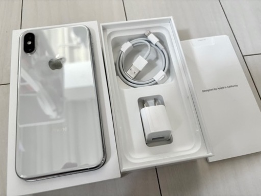 iPhone XS MAX 256GB シルバー 美品 本体 SIMフリー iPhone XS Max