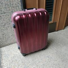 4輪 スーツケース  ワインレッド