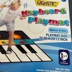 キーボード　プレイマット　おもちゃ　ピアノ　
