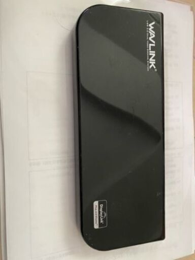 Wavlink USB 3.0 ユニバーサル・ドッキングステーション・デュアル ビデオモニタ・ディスプレイ 最高解像度2048x1152のDVI \u0026 HDMI \u0026 VGA ポート、ギガビット・イーサネットポート、オーディオ、6つのUSBポートはラップトップ、ウルトラブック、PCなどに対応 USB 3.0 ポートx2、USB 2.0 ポートx4、PSE認定されたAC12V2A 電源アダプター付