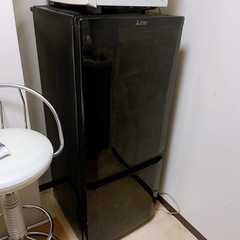 【取引決定】三菱電機　冷蔵庫（右開き146L）ブラック